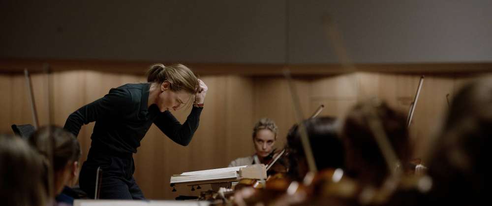 Cate Blanchett stars as Lydia Tár in director Todd Field's TÁR, a Focus Features release. Credit: Courtesy of Focus Features
